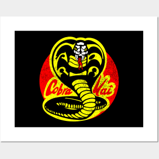Vintage Cobra Kai Retro 80s T-Shirt Posters and Art